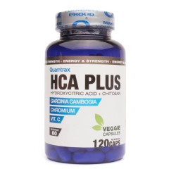 HCA Plus (Reductor del apetito y bloqueador de grasas) 120CAPS (Quamtrax) 2