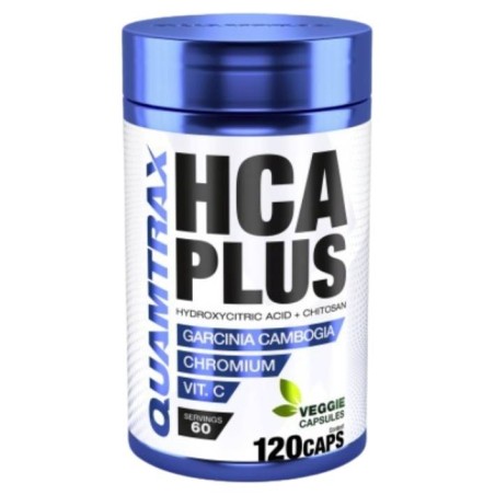 HCA Plus (Reductor del apetito y bloqueador de grasas) 120CAPS (Quamtrax)