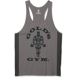 STRINGER  JOE TONAL - CAMISETA DE TIRANTES GRIS OSCURO (GOLD´S GYM) - (Gold's Gym)