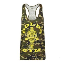 STRINGER  JOE CAMO - CAMISETA DE TIRANTES CAMUFLAJE VERDE (GOLD´S GYM) - (Gold's Gym)