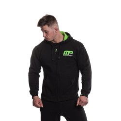 MENS HOODIE - SUDADERA CON CAPUCHA HOMBRE COLOR NEGRO - (Musclepharm)