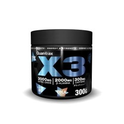 X3 PREWORKOUT 300G BLACK SERIES - (Quamtrax)