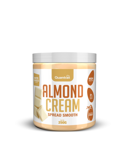 Almond Cream White Choco 250GR (Quamtrax)