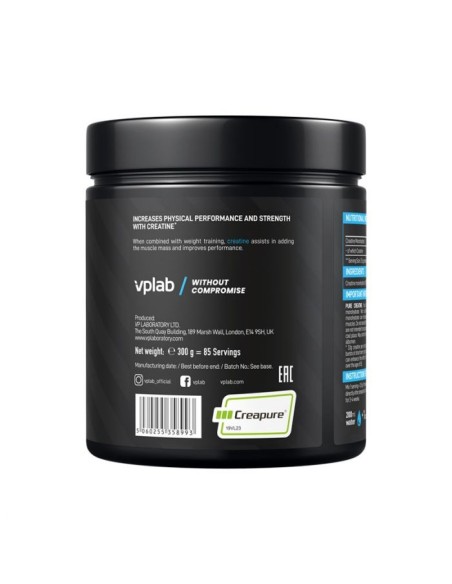 Pure Creatine Creapure 300G  (VPlabs)