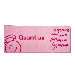 Toalla Myself rosa 100x40 (QUAMTRAX)