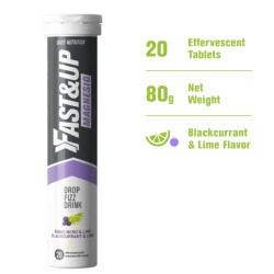 Magnesium & Zinc Lima 20Comp. Efervescentes (Fast & Up)