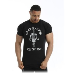 Camiseta Ajustada Elástica CAMO JOE (Gold´s Gym)