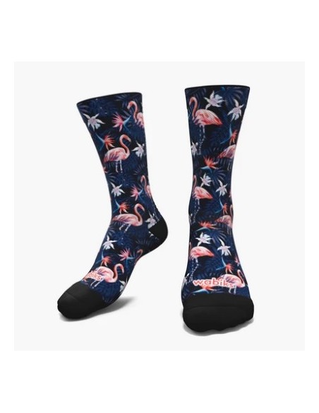 Calcetines Deportivos American Flamingos (Wabiks)
