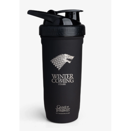 Shaker Mezclador Acero Inoxidable Winter is Coming 900ML (SmartShake)