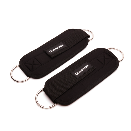 Tobillera Neopreno con agarre para polea 1Par (Quamtrax)