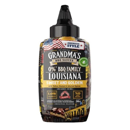 Salsa Louisiana BBQ Sweet & Golden 290ML (Max Protein)