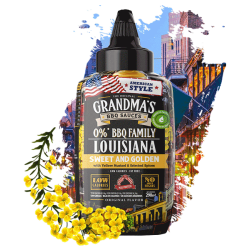 Salsa Louisiana BBQ Sweet & Golden 290ML (Max Protein)
