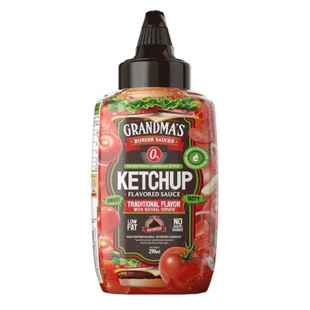 Salsa Ketchup Tradicional 290ML (Max Protein)