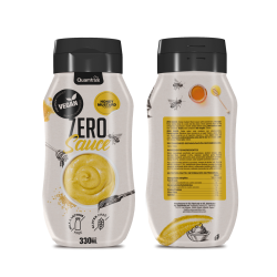 Salsa Miel Mostaza Zero 330ML (Quamtrax)
