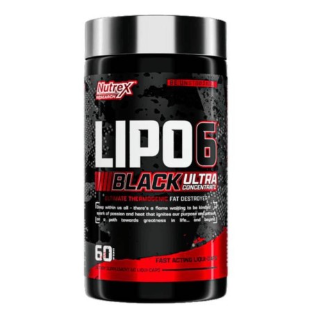 LIPO 6 Black Ultra Concentrate 60CAPS.  (Nutrex)