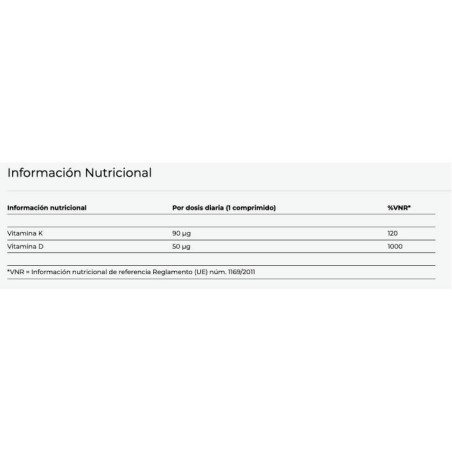 VITAMINA K2 + D3 60CAPS  (Yamamoto Nutrition)